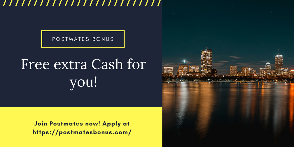 Postmates Referral Code BostonSign up Bonus