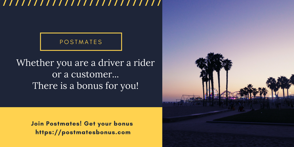 Postmates Best Referral Code Los Angeles >>Get your bonus 2020