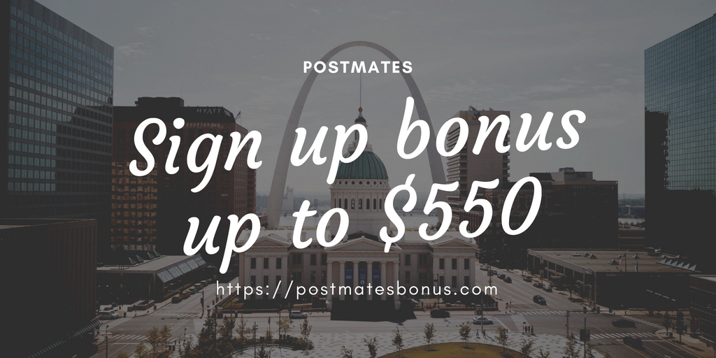 Postmates Sign-up Bonus St. Louis • Referral Code 2019