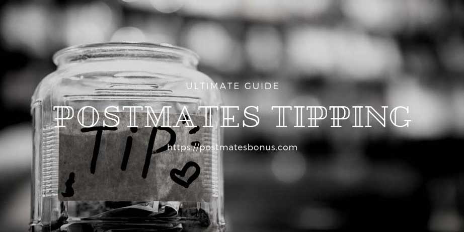 postmates tipping guide