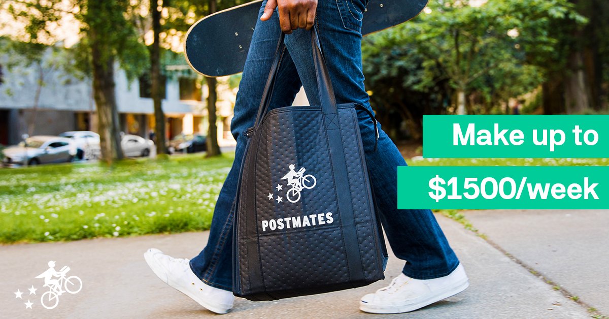 Postmates couriers earnings