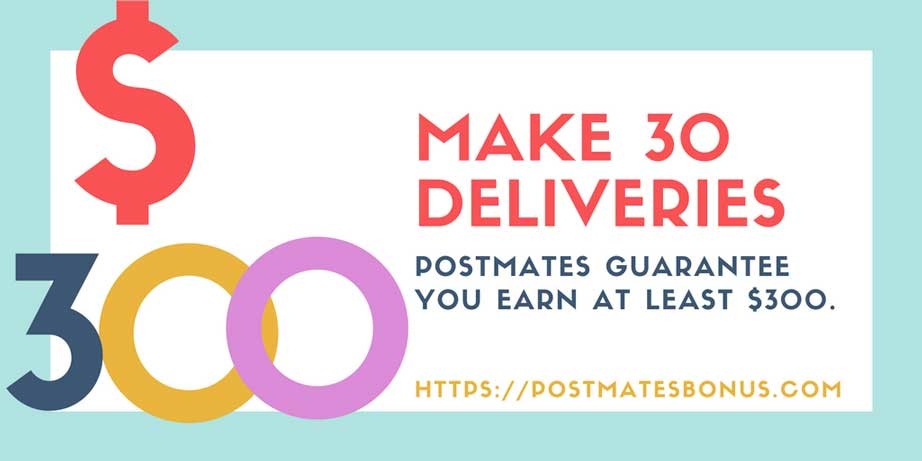 postmates guarantee pay