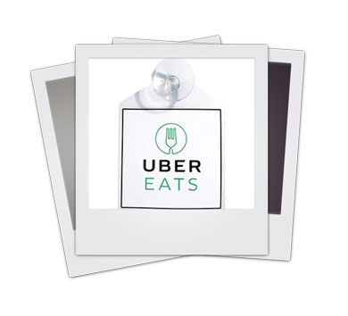 uber eats suction cup